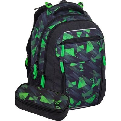 Bagmaster PORTO 24 A černo-zelený Černá