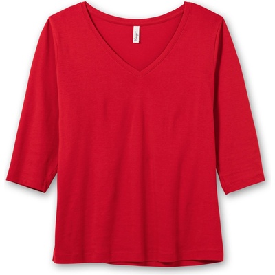 SHEEGO Тениска червено, размер xxxl