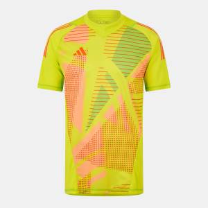 adidas Блуза с къс ръкав Adidas Tiro 24 Pro Short Sleeve Goalkeeper Jersey - Solar Yellow