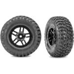 Traxxas колело 2.2/3.0", джанта SCT Split-Spoke черен, гума BFGoodrich Mud-Terrain T/A KM2 (2)