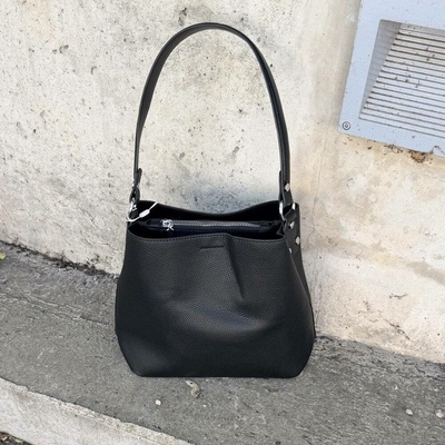 černá kabelka/crossbody BELLEZZA 25x33x13 cm