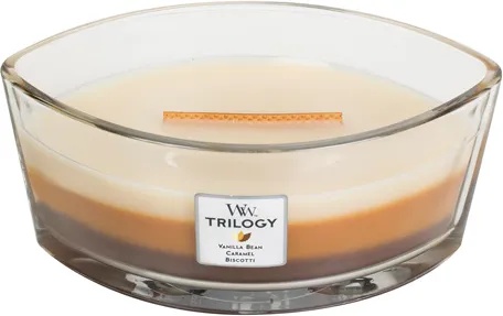 WoodWick Café Sweets ароматна свещ с дървен фитил 453, 6 гр