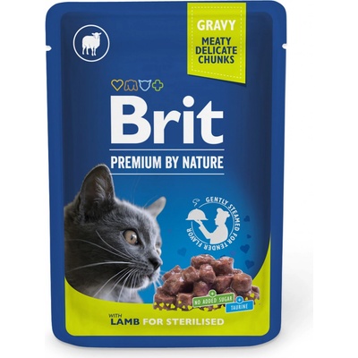 Brit Premium Cat Sterilised Lamb 100 g