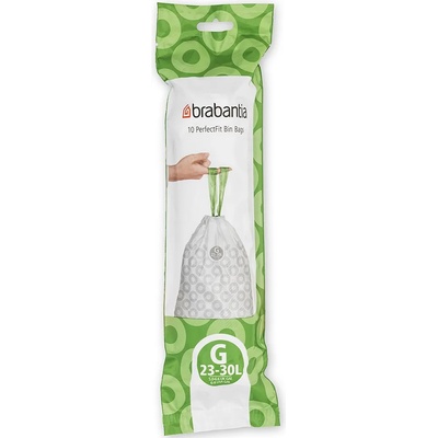 Brabantia Торба за кош Brabantia - PerfectFit, размер G, 23-30 l, 10 броя (1005570)