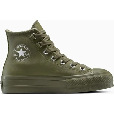 converse CHUCK TAYLOR ALL STAR LIFT PLATFORM LEATHER A12968C