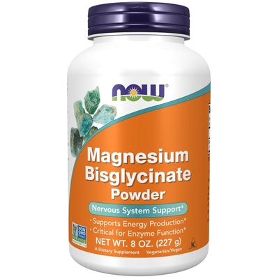 NOW Magnesium Bisglycinate Powder, 227 g, Now