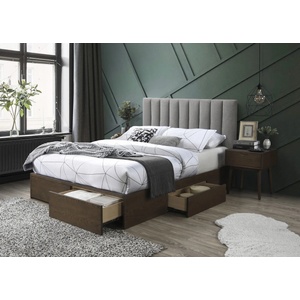 Black Red White Тапицирано легло Gorashi 160
