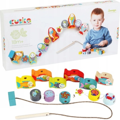 CUBIKA 13647 navlékací ryby a mořští živočichové 13 dílů