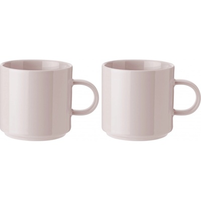 Stelton Hrnek na kávu levandulová kamenina 2 x 200 ml