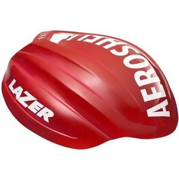 Kryt na helmu Lazer AeroSHELL Z1 bílo-červený