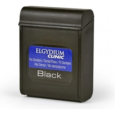 Pierre fabre dermatologie Конец за зъби с хлорхексидин, черен, Elgydium Dental Floss Black 50 m