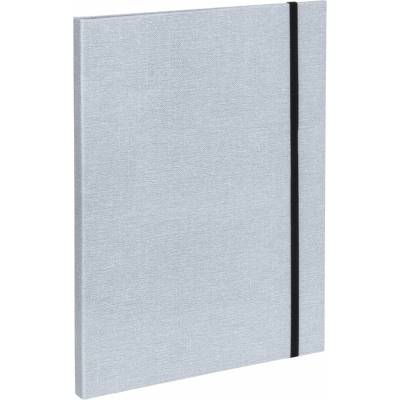 Bigso Paulina Canvas Paper Laminate A5 organizér světlá/šedá