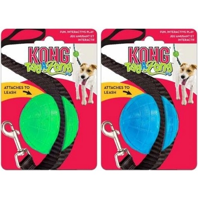Kong Dog TagALong Lopta na vodítko guma termoplastická M