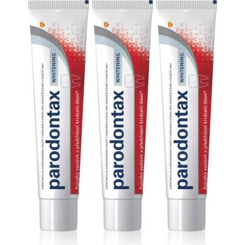 Parodontax Whitening избелваща паста за зъби срещу кървене на венците 3x75ml