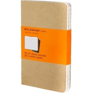 Moleskine Ruled Cahier - Kraft Cover (ISBN: 9788883704925)