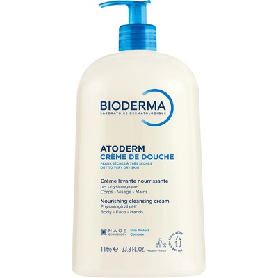 Bioderma Atoderm výživný sprchový krém pre normálnu až suchú citlivú pokožku 1000 ml