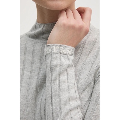 Пуловер Pepe Jeans IZABEL TURTLENECK дамски в сиво PL702224 (PL702224)