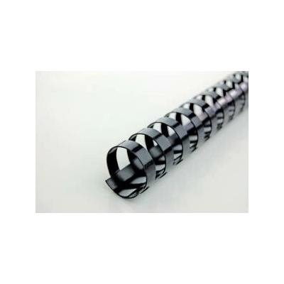 Plastové hrebene GBC 21R 6mm čierne