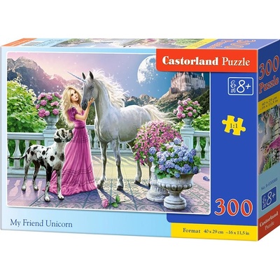Castorland My Friend Unicorn 300 pcs Пъзел 300 броя Приказен (030088)