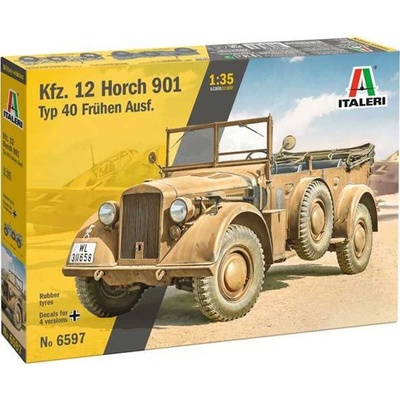 Italeri Kfz. 12 Horch 901 typ 40 frühen Ausf Model Kit military 6597 1:35