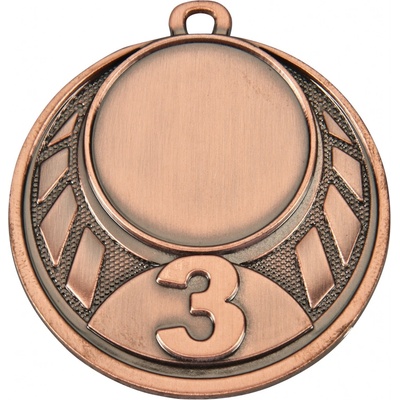 Medaile průměr 45 mm s číslem Bronzová