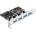 Delock PCI Express карта 4 x USB-A 3.0 с инсталационен диск