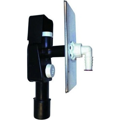 HL zápachová uzávěrka DN40/50 pro pračky s připojením na přivzdušňovací ventil, 110x225mm - HL404 – Zbozi.Blesk.cz