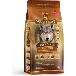 Wolfsblut DEEP GLADE SMALL BREED - Red Deer Meat and Water Buffalo with Sweet Potatoes - храна за кучета, БЕЗ ЗЪРНО с Месо от благороден елен, воден бивол и сладки картофи, за мини породи, Германия - 7, 5 кг - 
