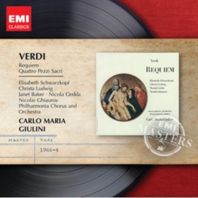 VERDI: REQUIEM & FOUR SACRED - GIULIN CD
