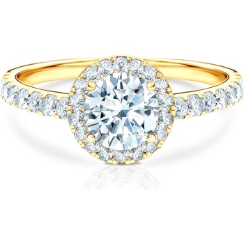 SAVICKI Това е годежен пръстен Love: злато, лабораторен диамант