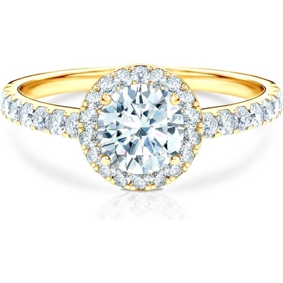 SAVICKI Това е годежен пръстен Love: злато, лабораторен диамант