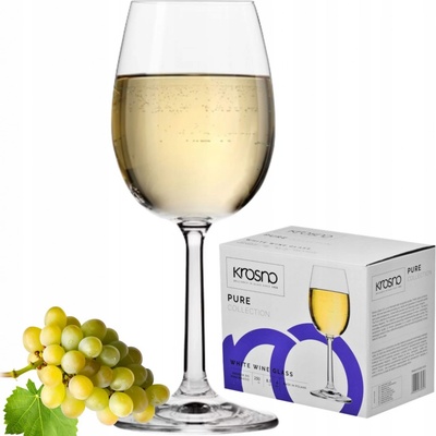 Krosno Skleničky na bílé víno Pure bezbarvé 6 x 250 ml