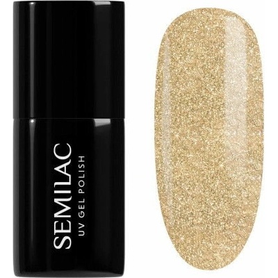 Semilac gél lak 037 Gold Disco 7 ml
