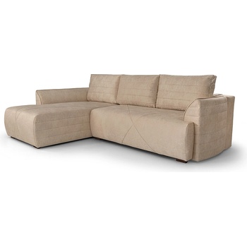 Мебели КАМБО Ъглов диван мини Далас Беж Wolf1419