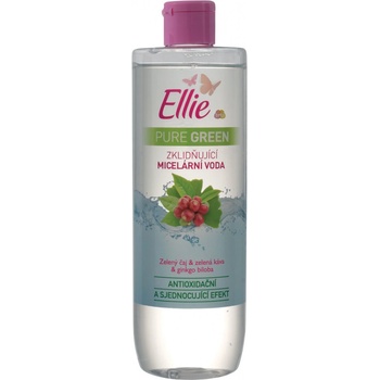 Ellie Pure Green upokojujúca micelána voda 400 ml
