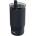 QUOKKA Mist - Stainless steel thermal mug 720 ml with straw (Black)