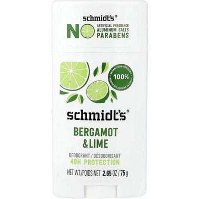 Schmidt’s Natural Дезодорант Bergamot Lime Schmidt's Naturals