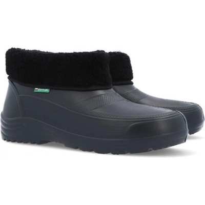 Demar Дамски ботуши до глезена с топла стелка BBL 2, черни (D3931)