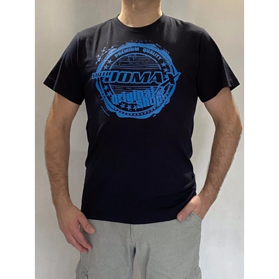 Motojomax pánské tričko Premium Blue