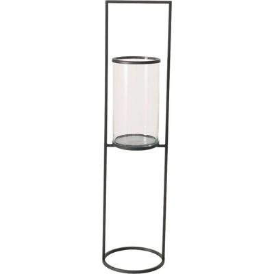 Boltze Svícen Concept kulatý, černý, 91 cm