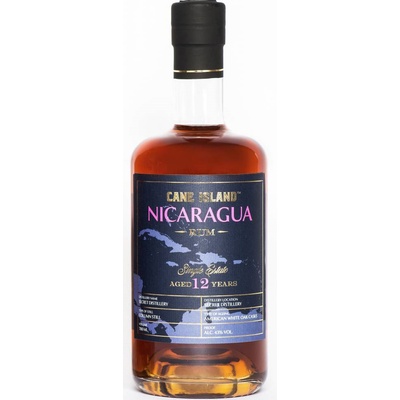 Cane Island Single Estate Nicaragua 12y 43% 0,7 l (holá láhev)