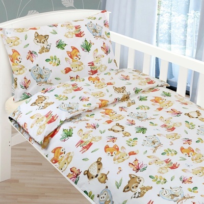 Bellatex obliečky Agáta Zvieratká 90 x 135 cm 45 x 60 cm