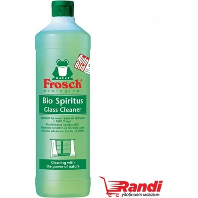 Frosch Препарат за прозорци с био спирт Frosch пълнител 750мл
