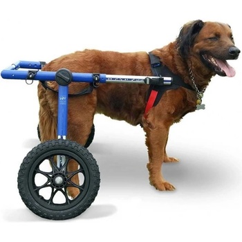 Walkinpets Invalidný vozík Veľká 32 68+ kg Modrá 35 42 cm