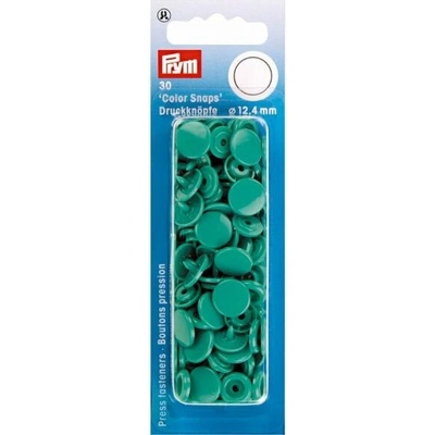 Prym Patentky plastové 12,4 mm, zelené