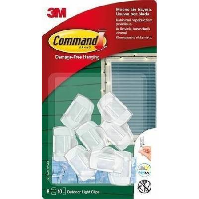 Samolepicí plastové háčky na kabely “Command”, 8 ks, 3M SCOTCH 7100308816