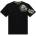 GUESS Oversize черна тениска за момче с контрастен надпис Guess
