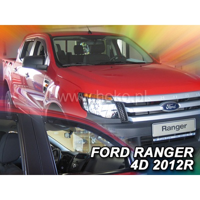Deflektory Ford Ranger 2012 predné