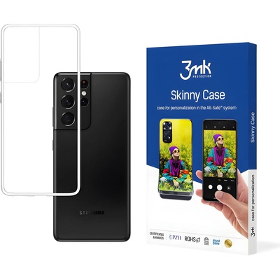 3mk Protection Калъф 3mk Skinny за Samsung Galaxy S21 Ultra 5G - Прозрачен KP20396