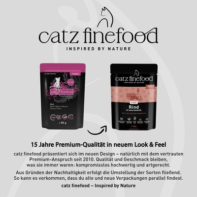 catz finefood PURRRR No. 119 hovězí 16 x 85